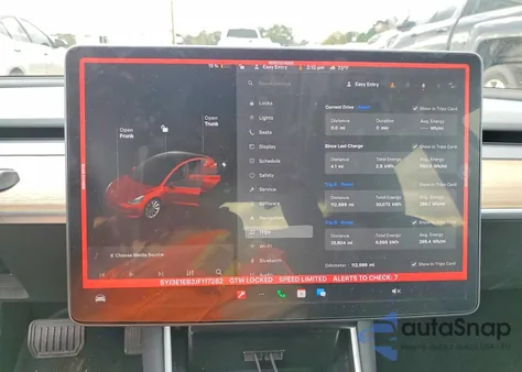 2018 Tesla Model 3 из США, поврежденный, VIN 5YJ3E1EB3JF117282